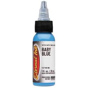 Baby Blue Ink – Pigmento azul vibrante de Eternal Ink ideal para trabajos profesionales.